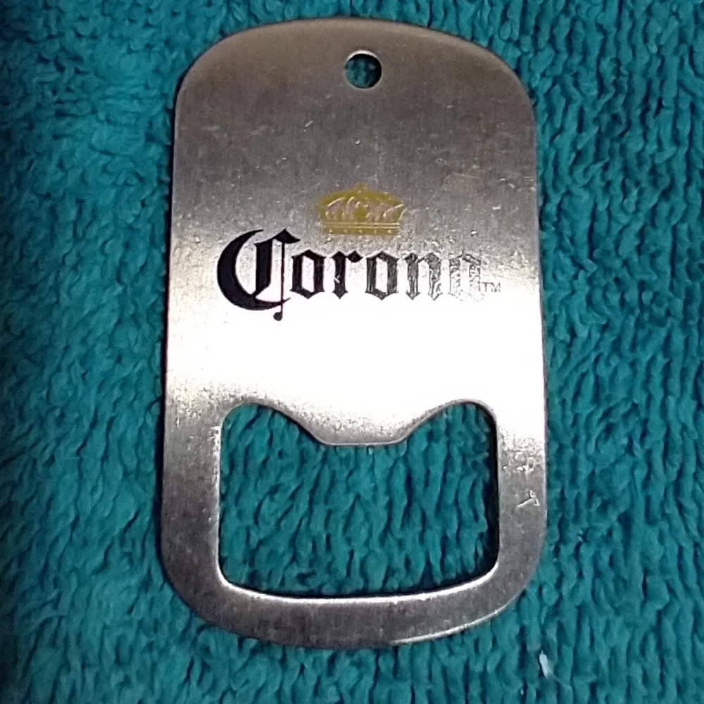 Stainless Steel Corona Bottle Opener Collectible